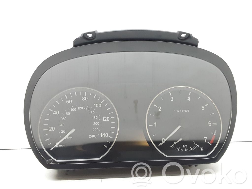 BMW 1 E81 E87 Speedometer (instrument cluster) 