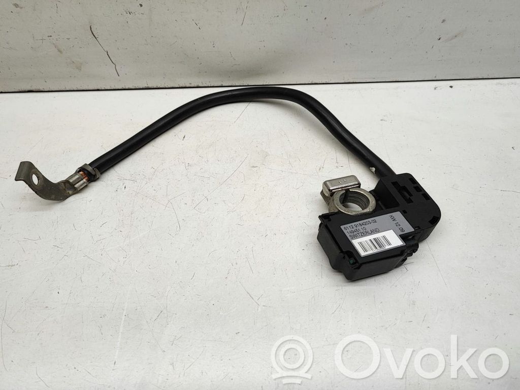 BMW 1 F20 F21 Negative earth cable (battery) 