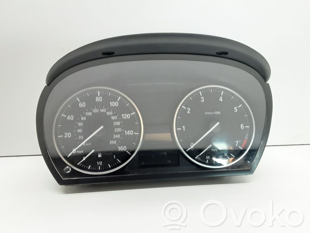 BMW 3 E90 E91 Speedometer (instrument cluster) 