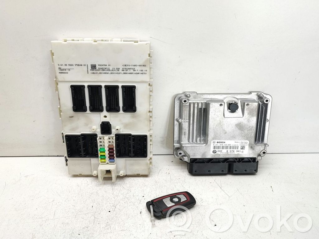 BMW 1 F20 F21 Aizdedzes ECU komplekts 