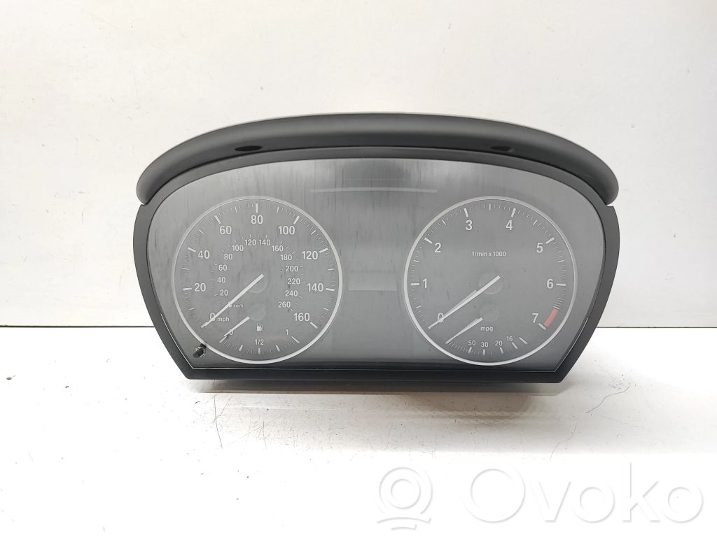 BMW 3 E90 E91 Speedometer (instrument cluster) 