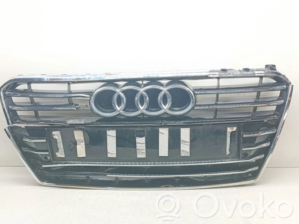 Audi A7 S7 4G Etupuskurin ylempi jäähdytinsäleikkö 