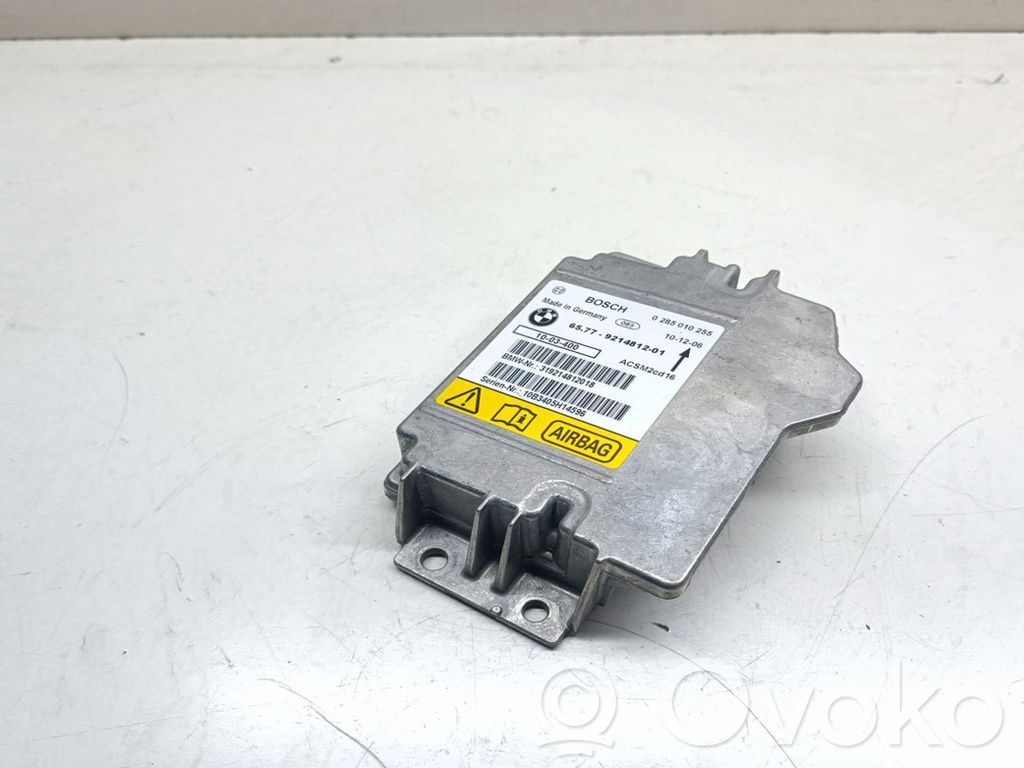 BMW 1 E82 E88 Unidad de control/módulo del Airbag 