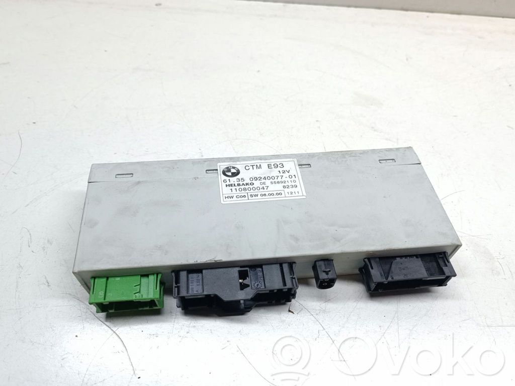 Unité de commande de toit cabriolet   9240077,61359240077