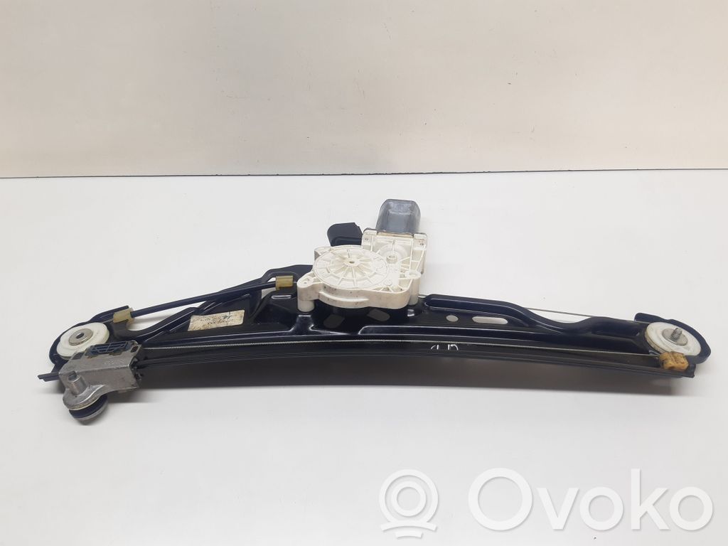 BMW 5 E60 E61 Rear door window regulator with motor 