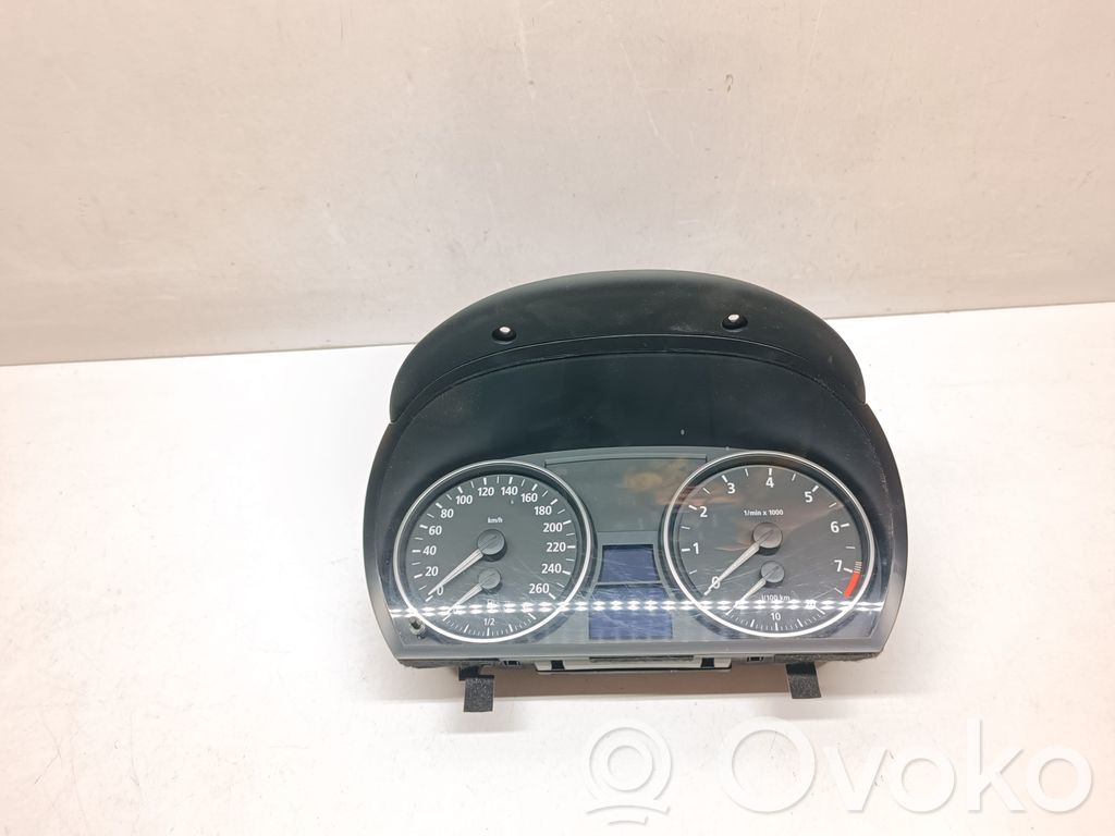 BMW 3 E90 E91 Speedometer (instrument cluster) 