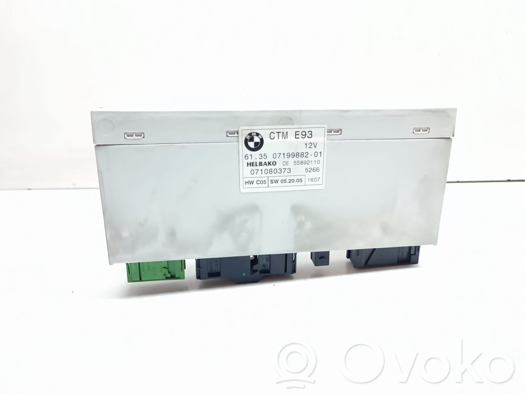 BMW 3 E92 E93 Convertible roof control unit 