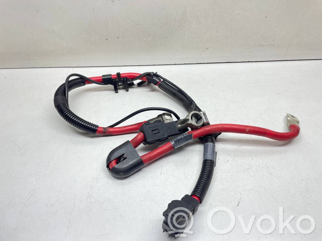 BMW 7 E65 E66 Pliusinis laidas (akumuliatoriaus) 