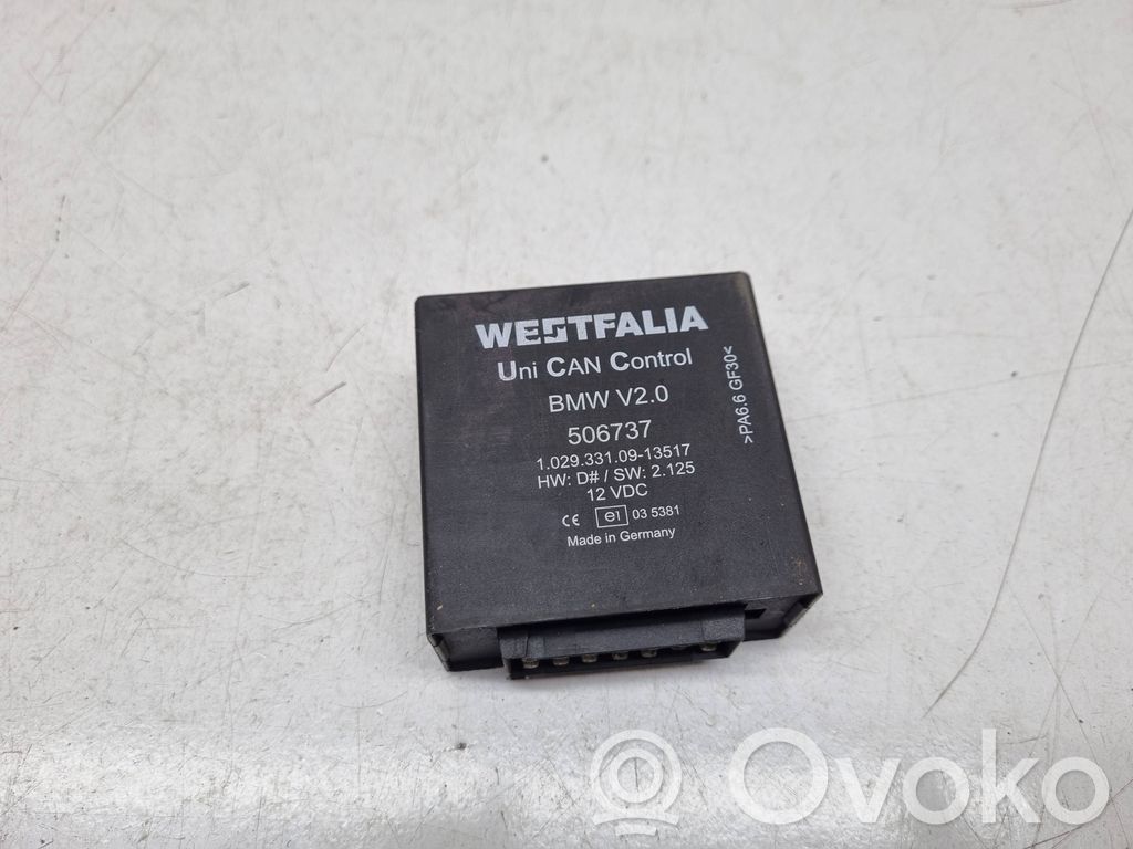 BMW 5 E60 E61 Unidad de control/módulo de la barra de remolque 