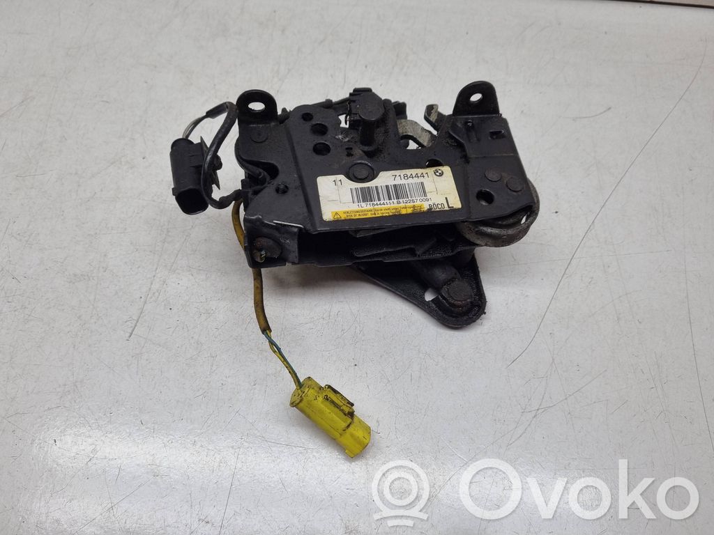 BMW 5 F10 F11 Chiusura/serratura vano motore/cofano 