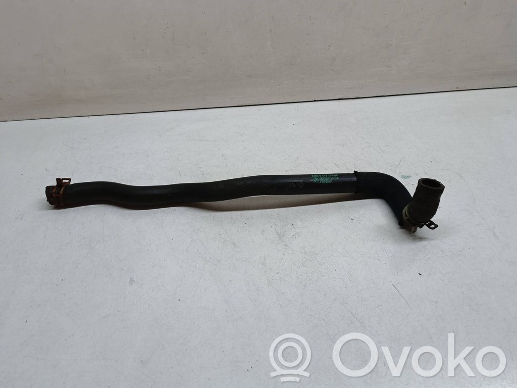 BMW 5 F10 F11 Przewód / Wąż chłodnicy 