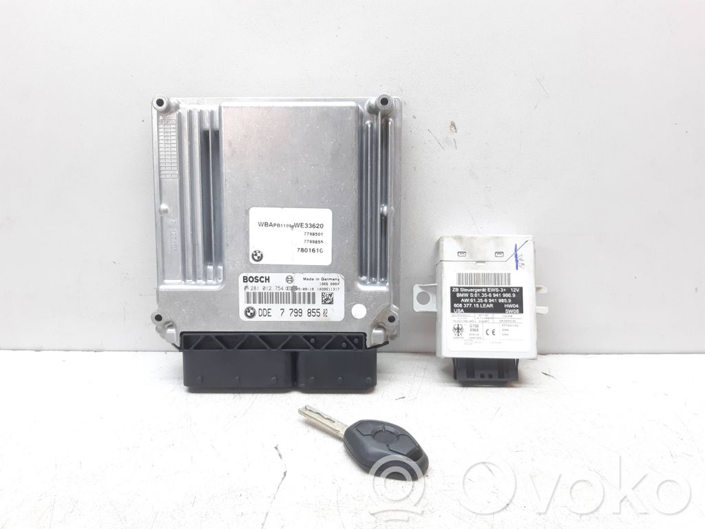 BMW X3 E83 Kit calculateur ECU et verrouillage 