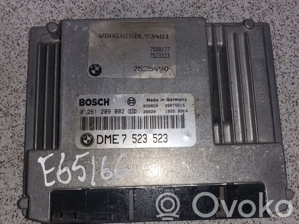 BMW 7 E65 E66 Engine control unit/module 