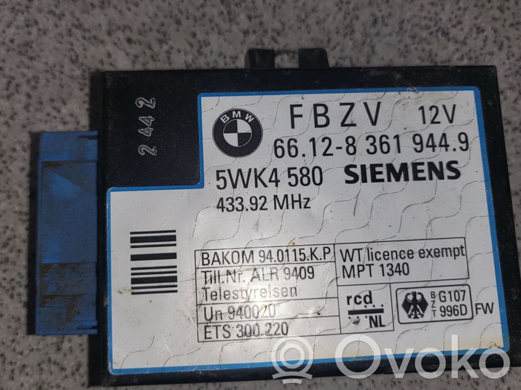 BMW 7 E65 E66 Other control units/modules 