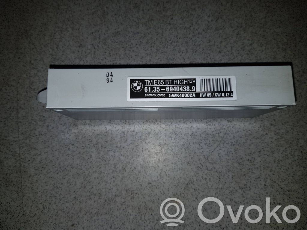 BMW 7 E65 E66 Autres unités de commande / modules 