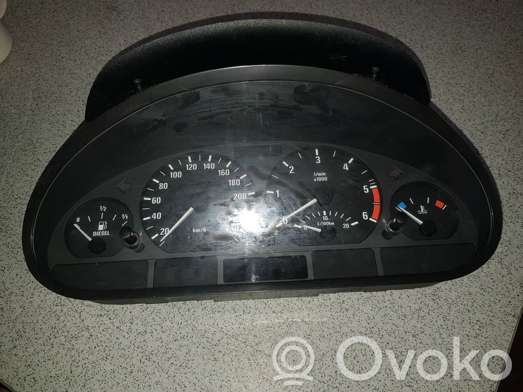 BMW 3 E46 Speedometer (instrument cluster) 