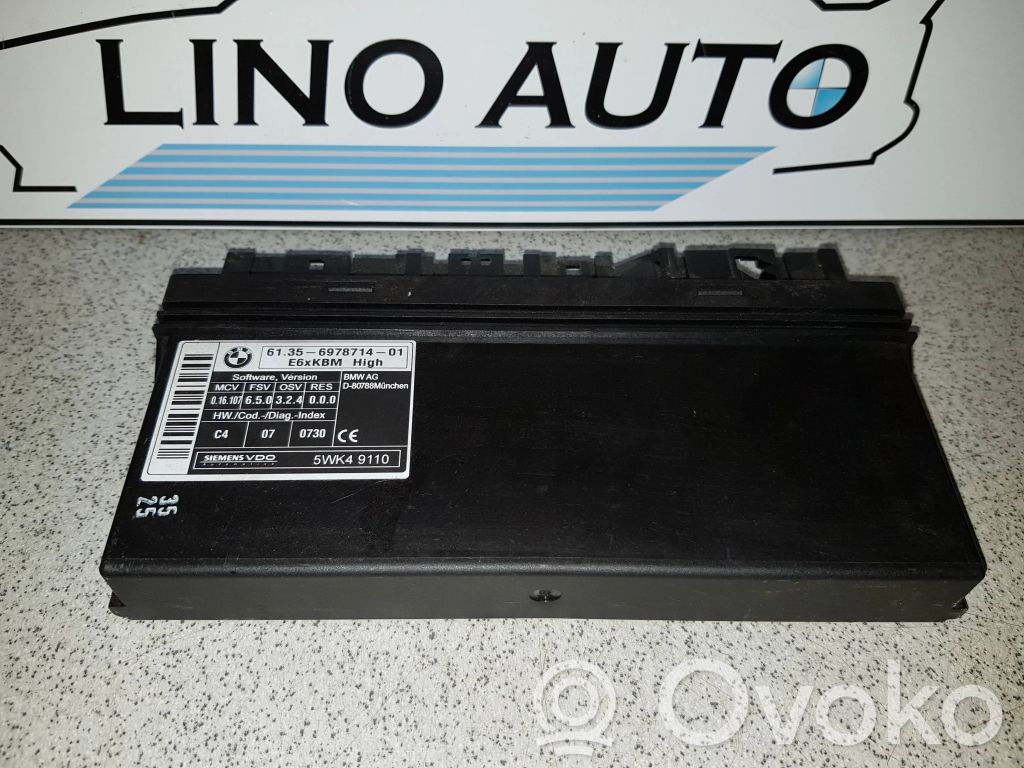 BMW 5 E60 E61 Mukavuusmoduuli 