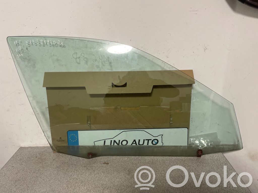 BMW 3 E46 Front door window glass four-door 