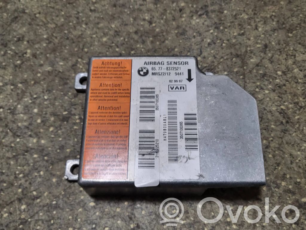 Airbag control unit/module   65778372521,029907