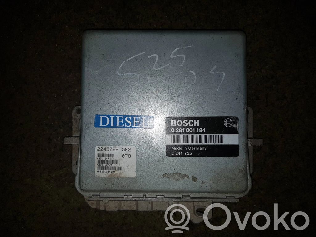 Engine control unit/module   2244735,2245722,0281001184