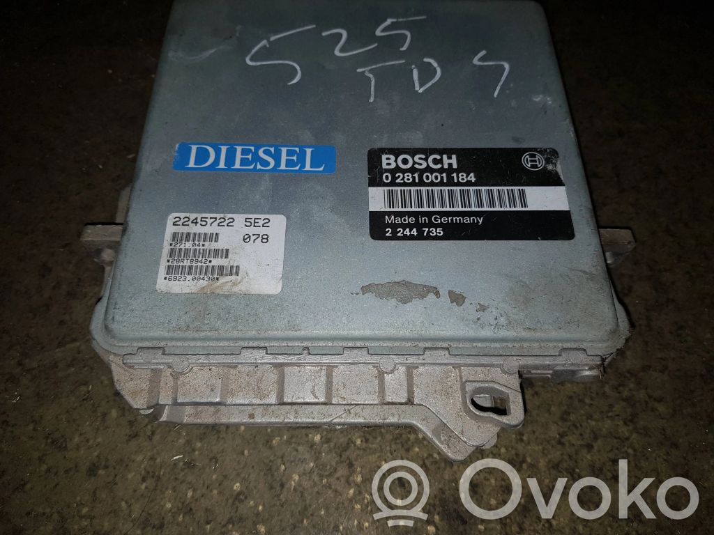BMW 5 E34 Engine control unit/module 