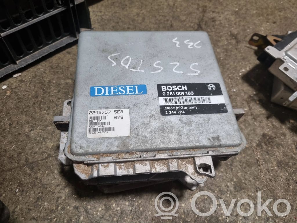 BMW 5 E34 Engine control unit/module 