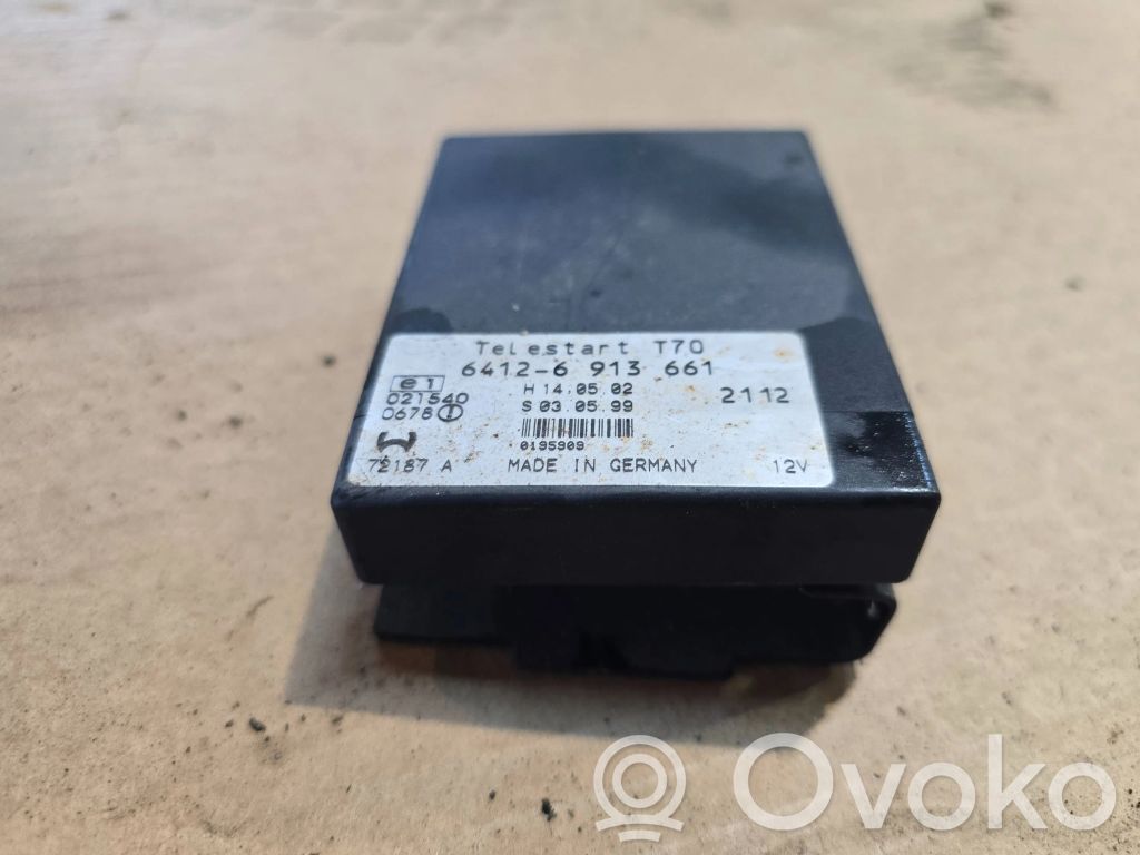 BMW 5 E39 Auxiliary heating control unit/module 