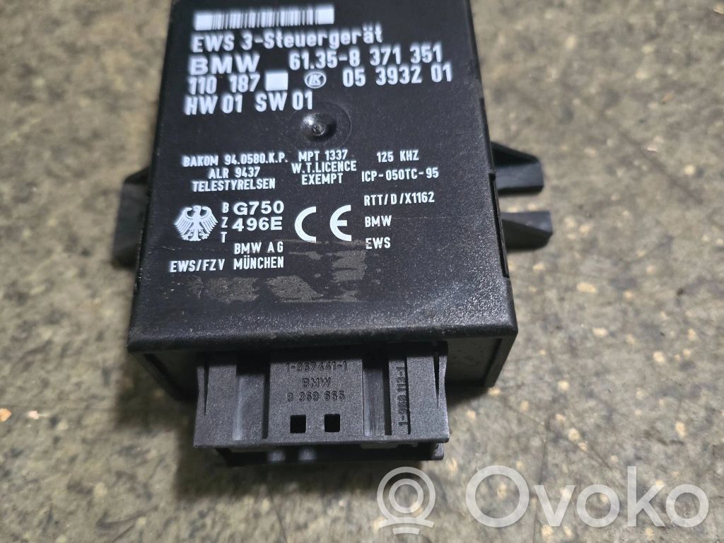 BMW 5 E39 Immobilizer control unit/module 