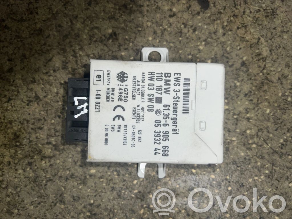 BMW 5 E39 Moduł / Sterownik immobilizera 