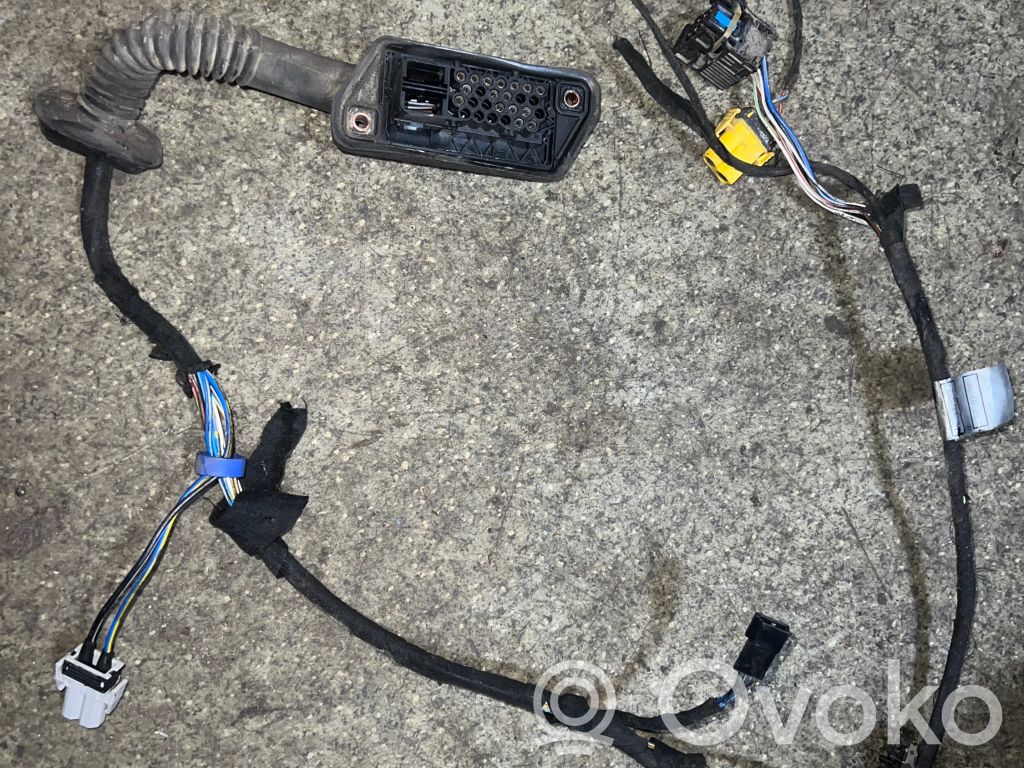 BMW 5 E34 Aizmugurējo durvju vadu instalācija 