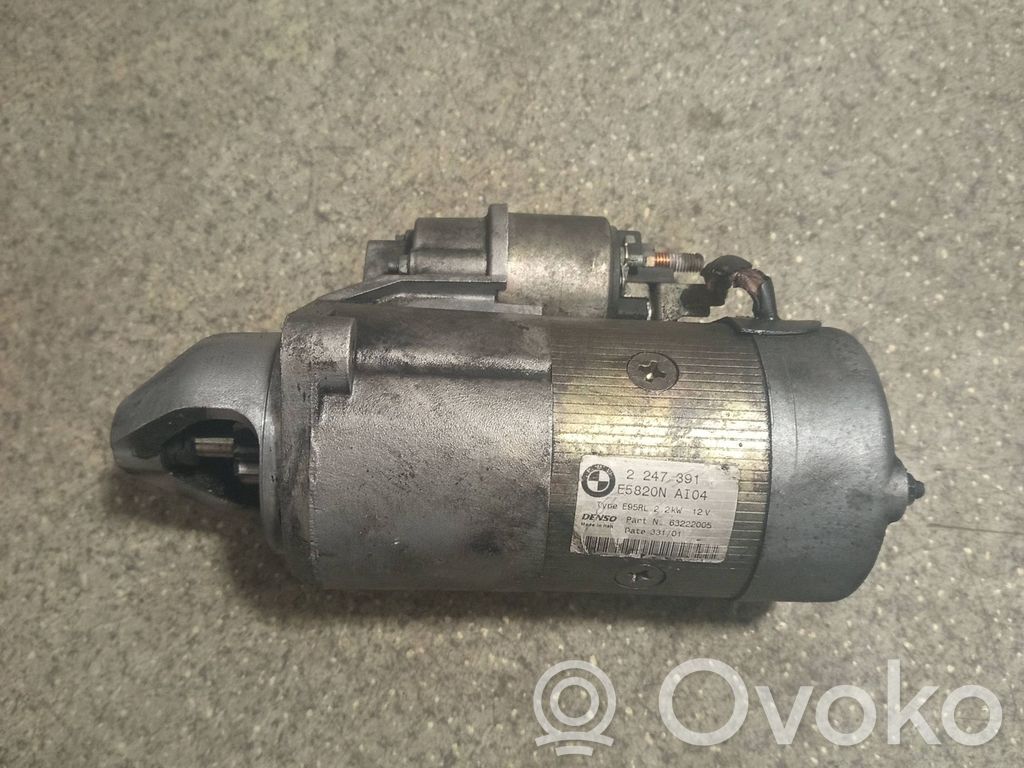 Motor de arranque   2247391,E5820N