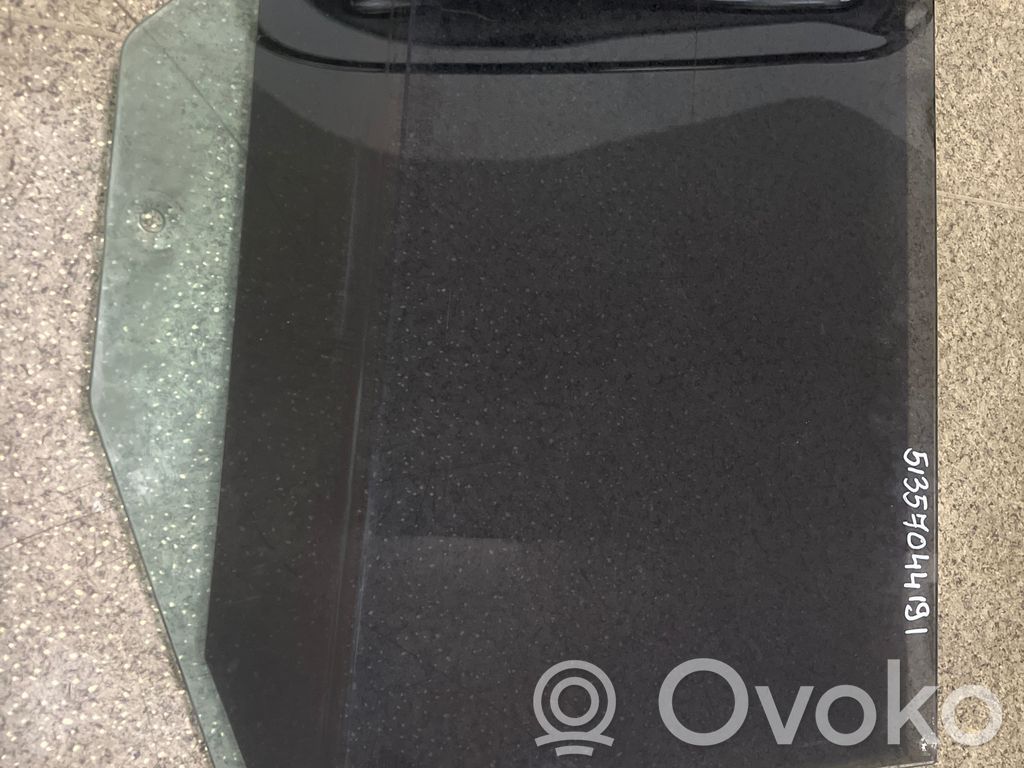 BMW 5 E60 E61 Rear door window glass 