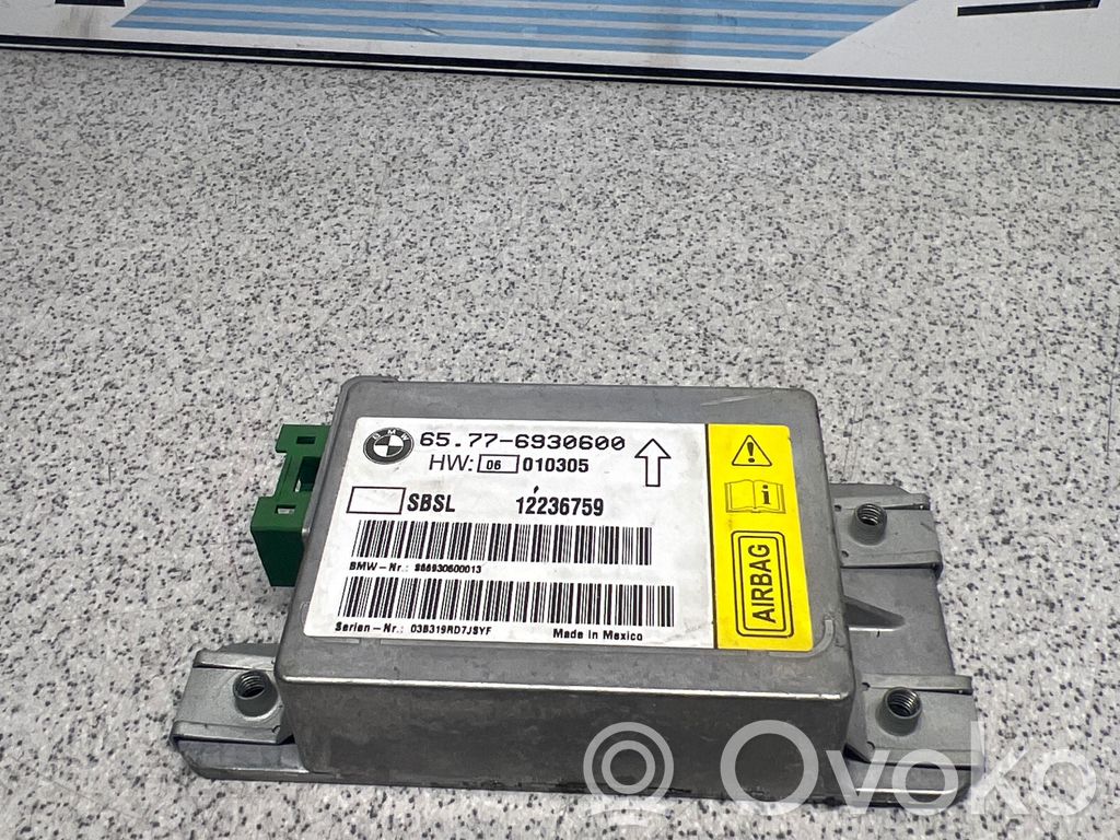 Unidad de control/módulo del Airbag   6930600