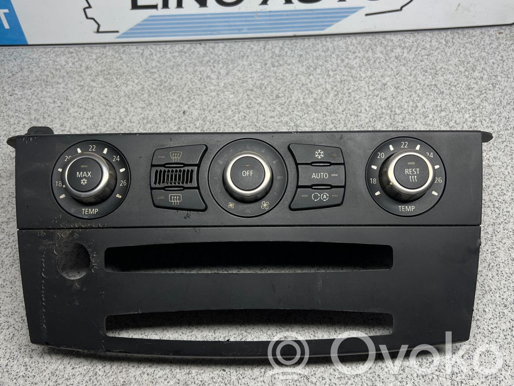 BMW 5 E60 E61 Climate control unit 