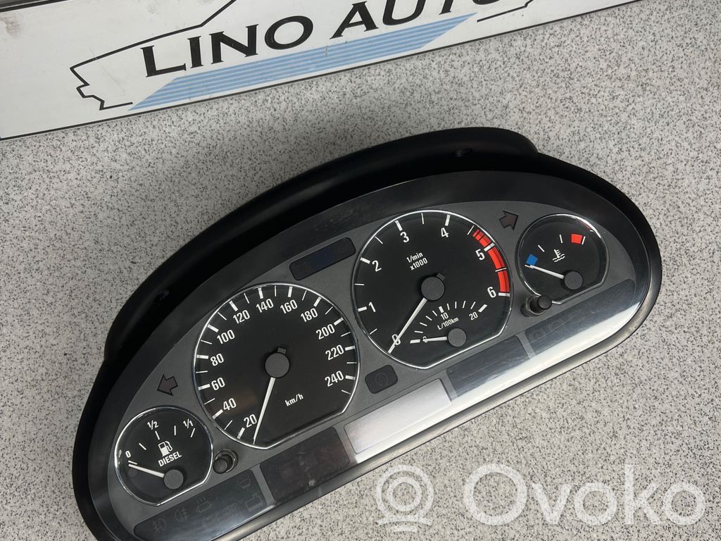 BMW 3 E46 Speedometer (instrument cluster) 