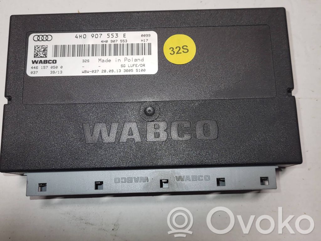 Audi A8 S8 D4 4H Module de commande suspension 