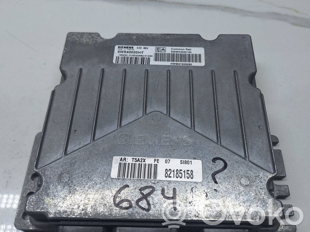 Peugeot 307 Engine control unit/module 
