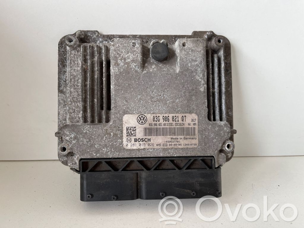 Skoda Superb B6 (3T) Unitate/modul de control motor 