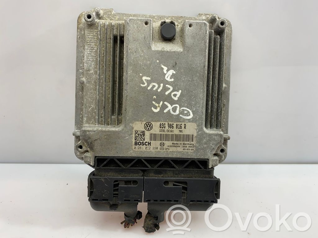 Volkswagen Golf Plus Engine control unit/module 