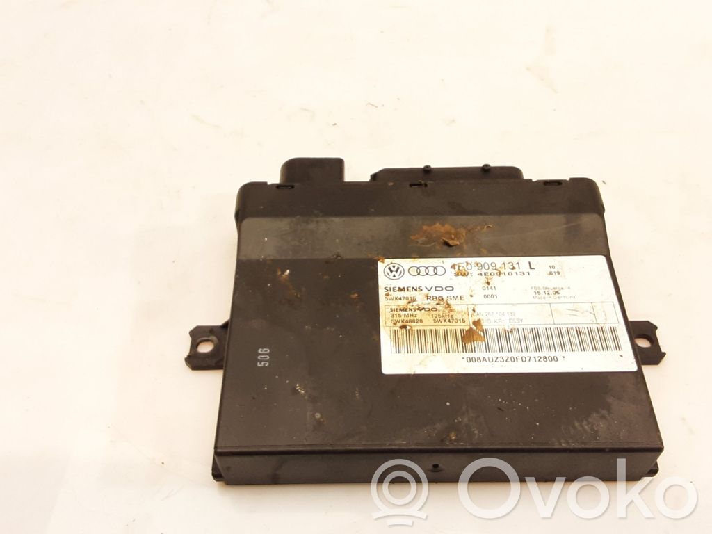 Audi A8 S8 D3 4E Keyless (KESSY) go control unit/module 