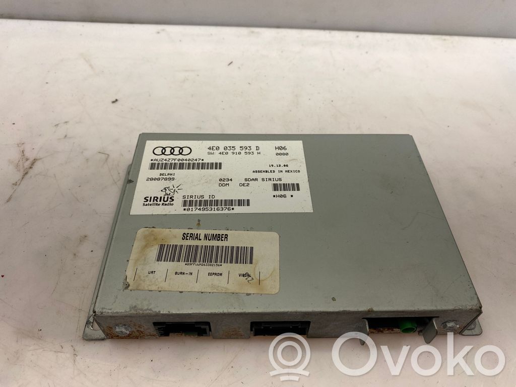 Audi A8 S8 D3 4E Multimedijos kontroleris 