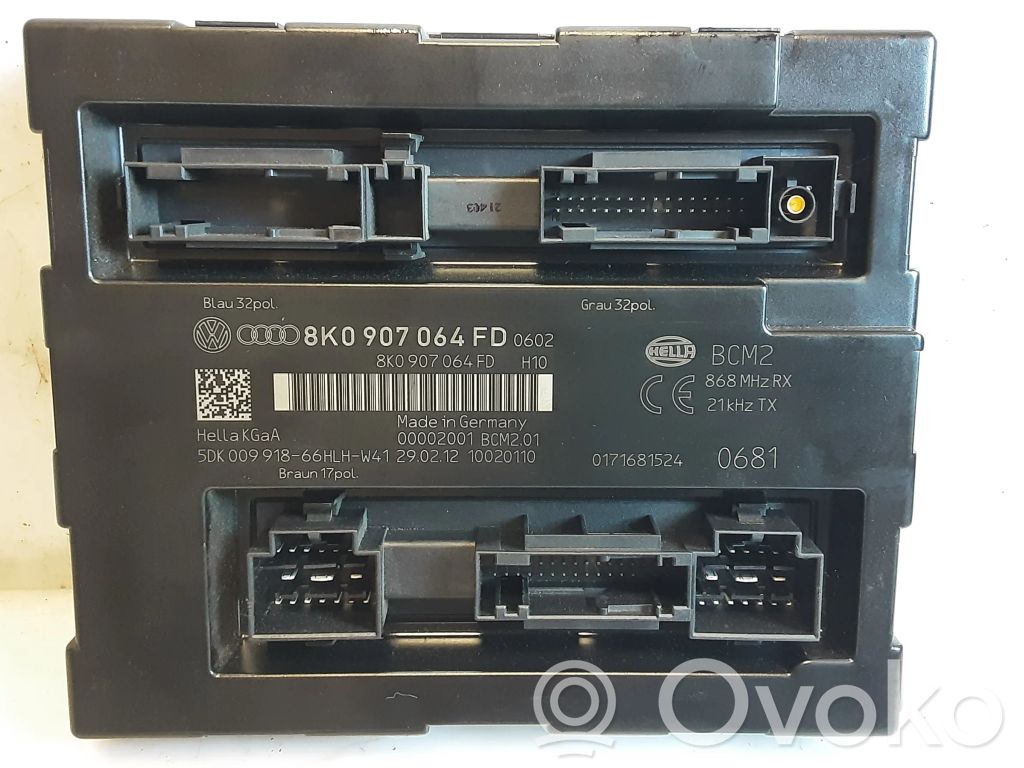 Module confort   8K0907064FD,0171681524,00002001BCM201