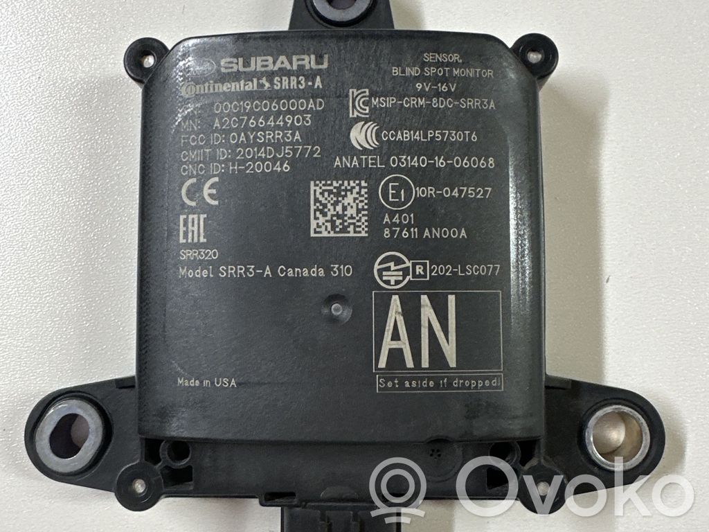 Subaru Legacy VII Blind spot module 