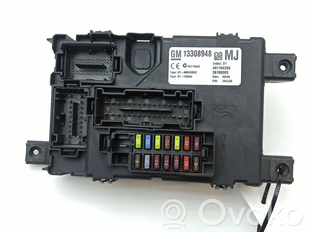 Opel Corsa D Fuse module 