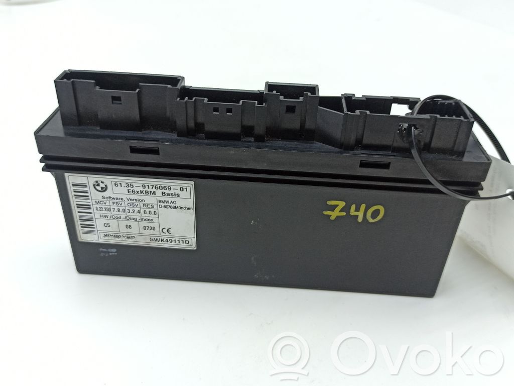 BMW 5 E60 E61 Komforto modulis 