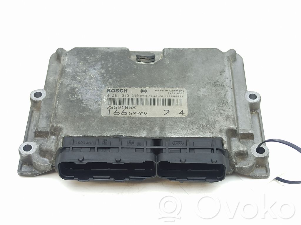 Alfa Romeo 166 Engine control unit/module 