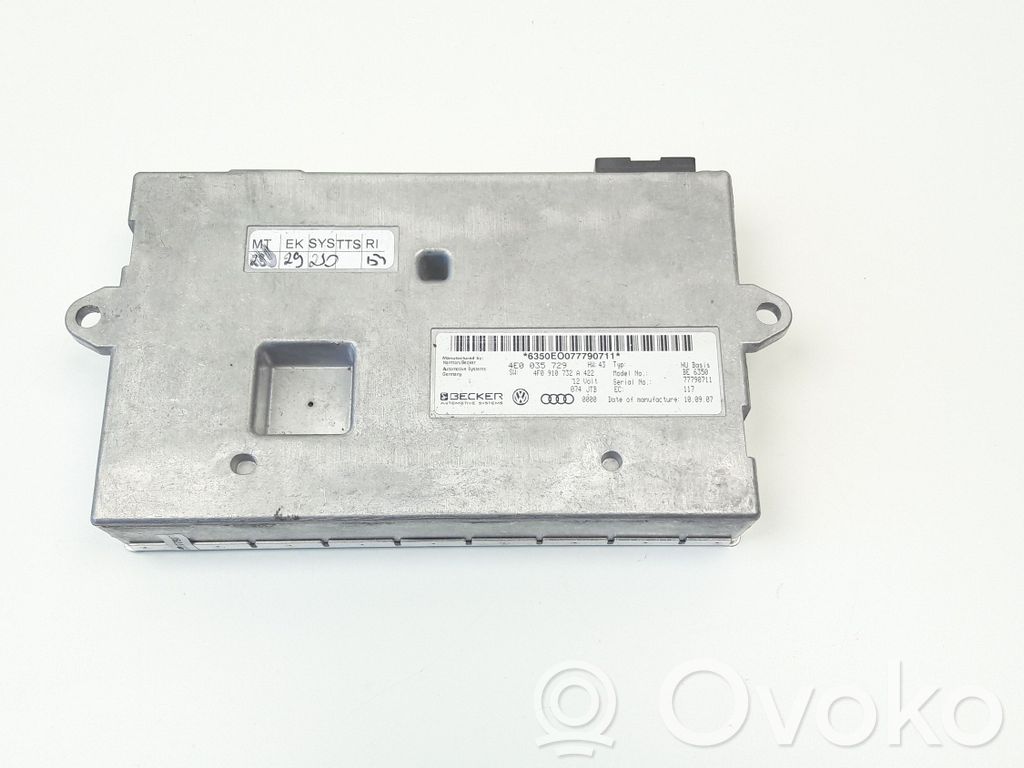 MMI control unit   4E0035729,4F0910732A