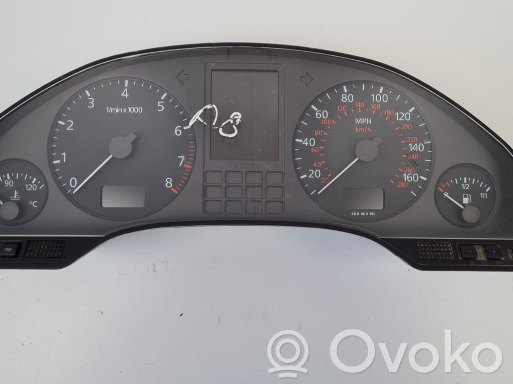 Speedometer (instrument cluster)   4D0919035C,110008639