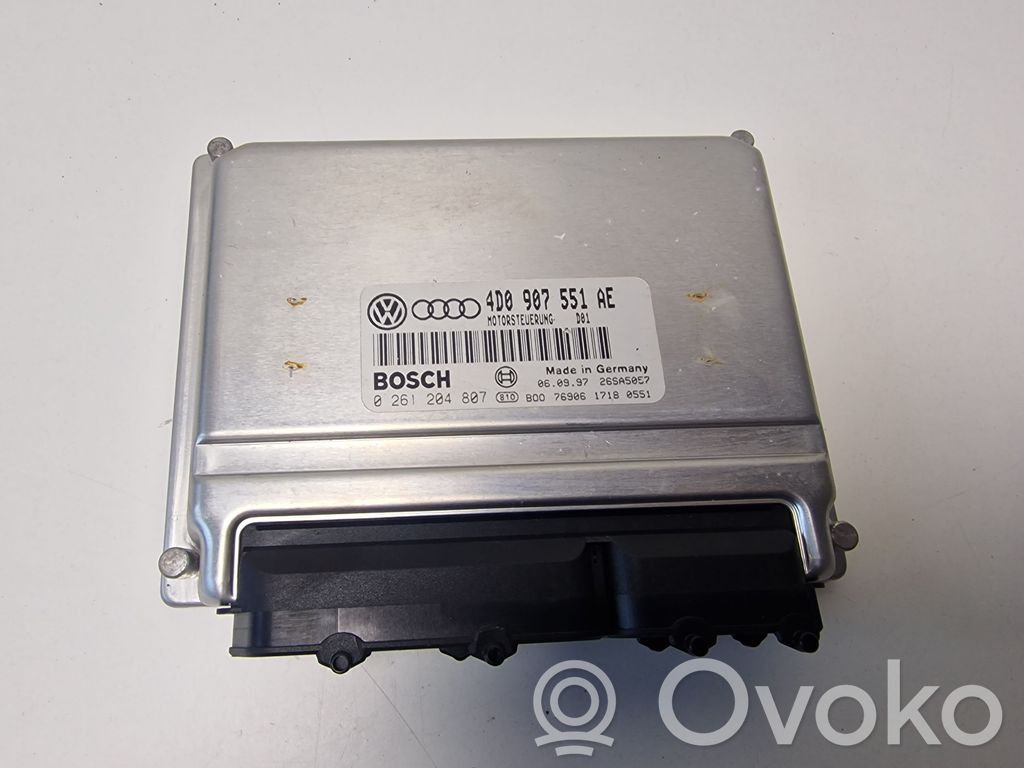 Audi A6 S6 C5 4B Unitate/modul de control motor 