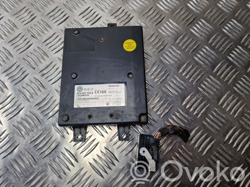 Volkswagen PASSAT B6 Bluetooth control unit module 